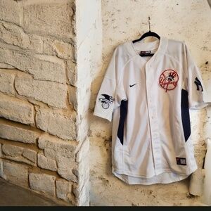 Nike white Baseball Jersey